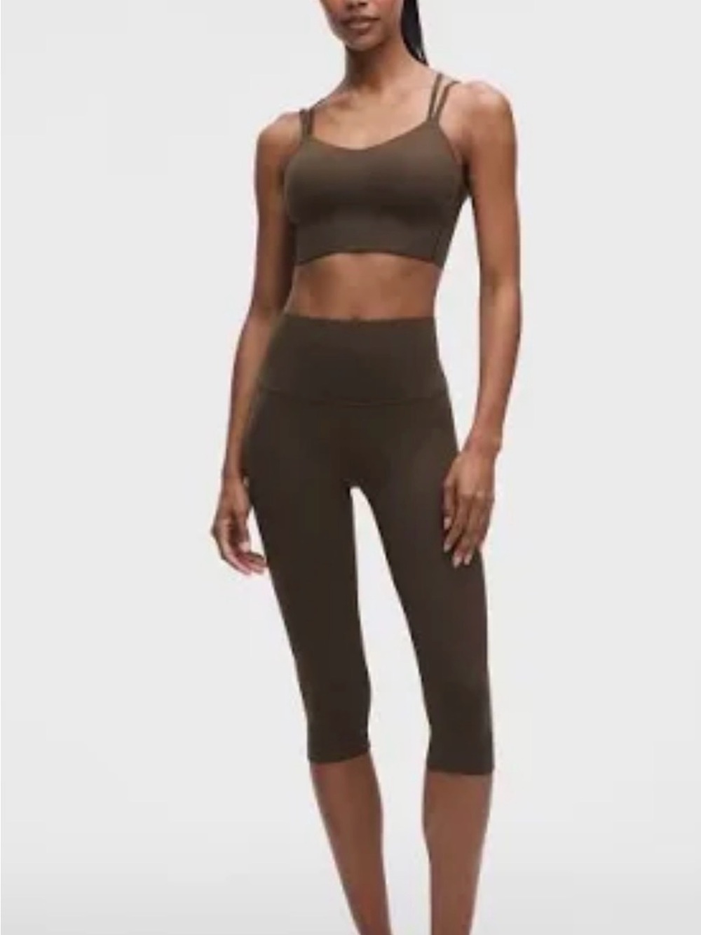 lululemon athletica Olive Green Wunder Performance Leggings size 0